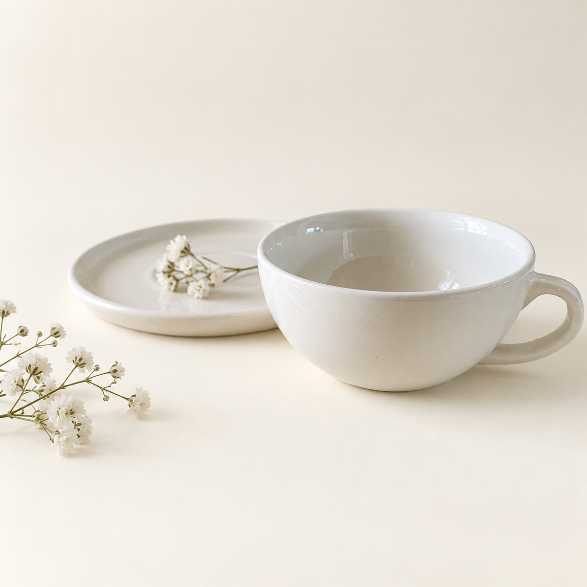 240 ml - Moonlight Latte Cup & Saucer Set