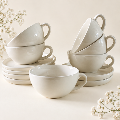 320 ml - Moonlight Café Cup & Saucer Set