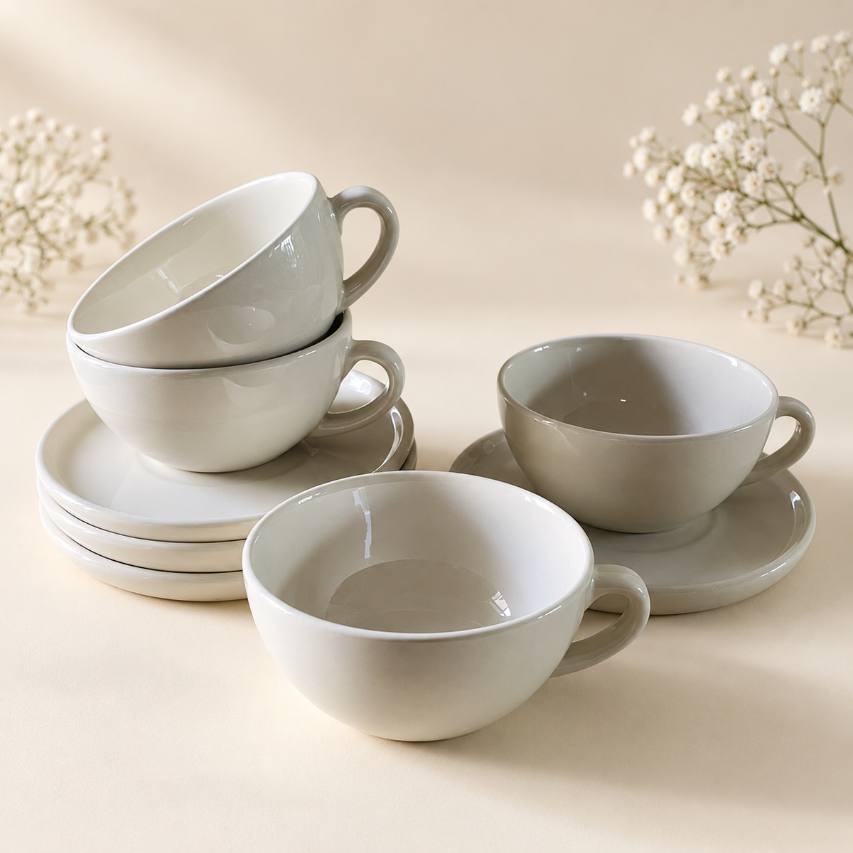 320 ml - Moonlight Café Cup & Saucer Set