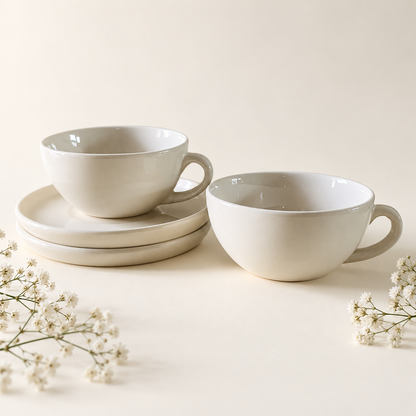 320 ml - Moonlight Café Cup & Saucer Set