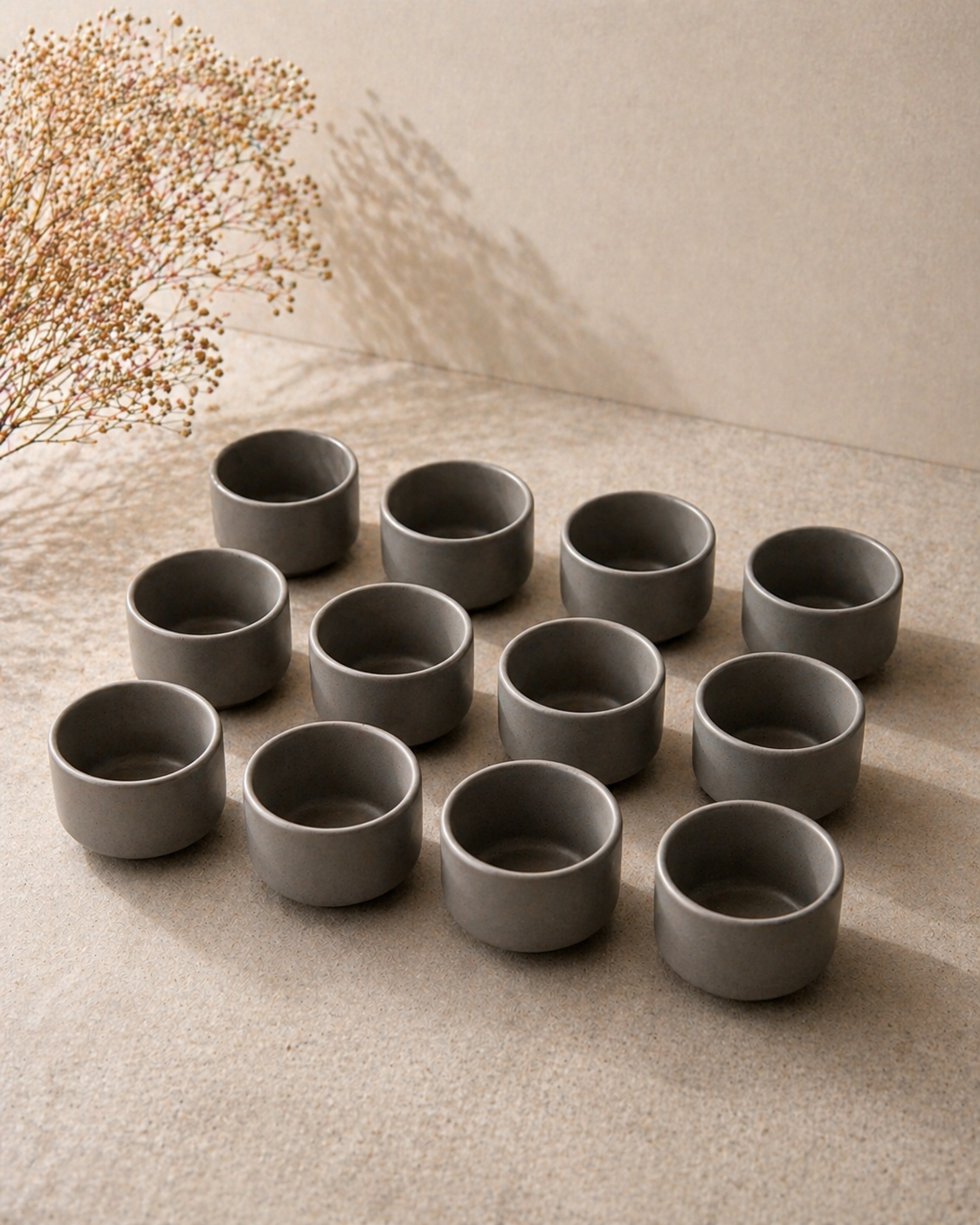 Gris Mini Dip Bowls