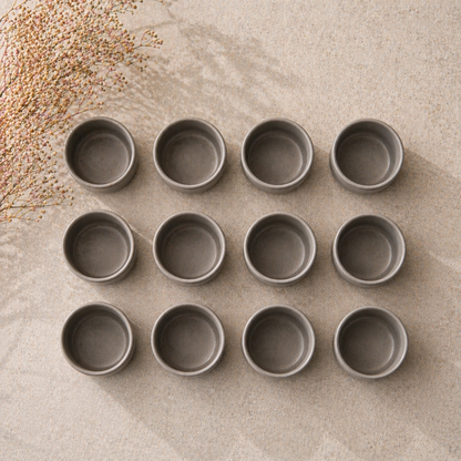 Gris Mini Dip Bowls