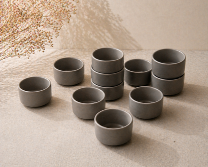 Gris Mini Dip Bowls