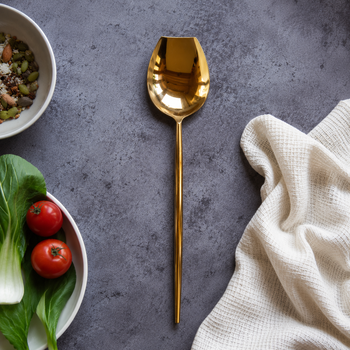 Aurum Serving Spoon Set (Set of 6)