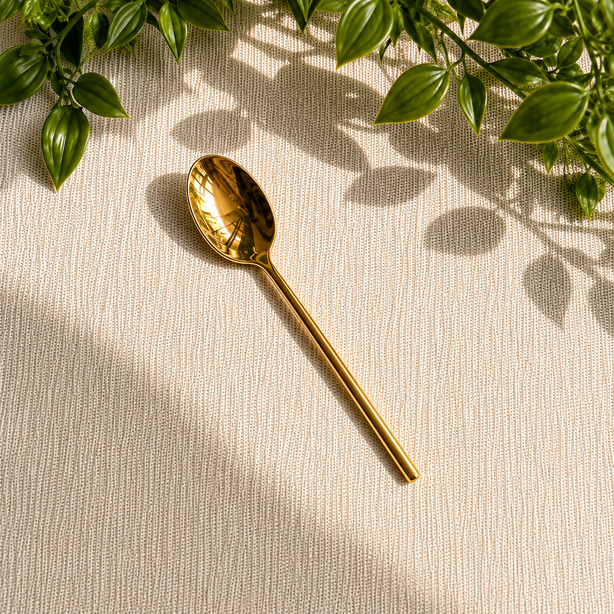 Gold Glossy Cutlery Set