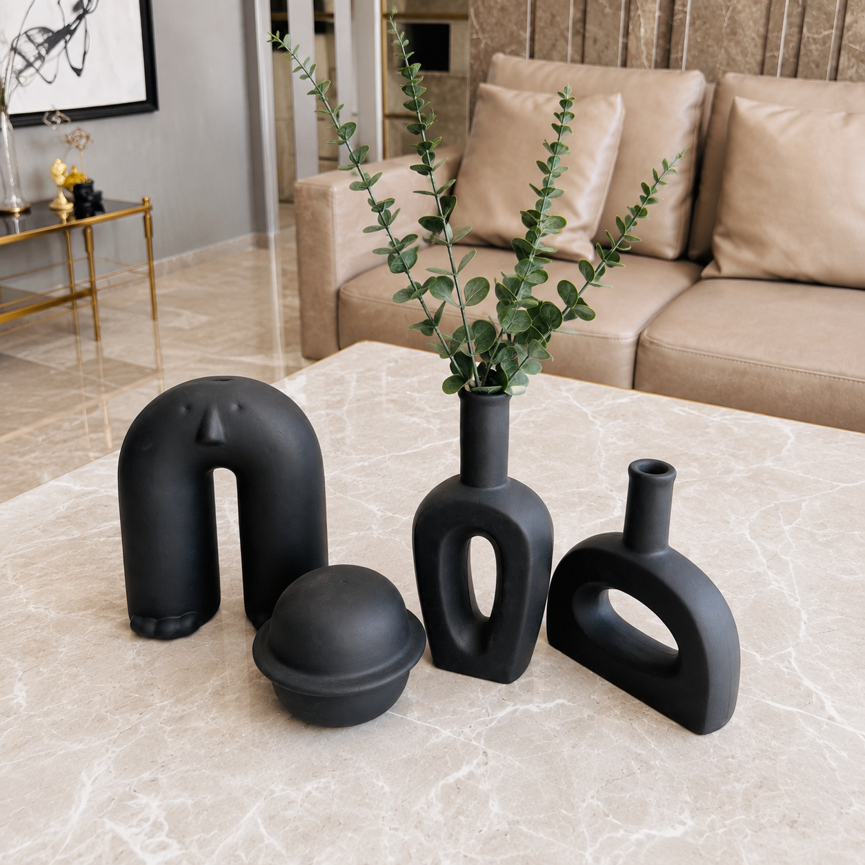 Styling Edit (Set of 4 Vases)