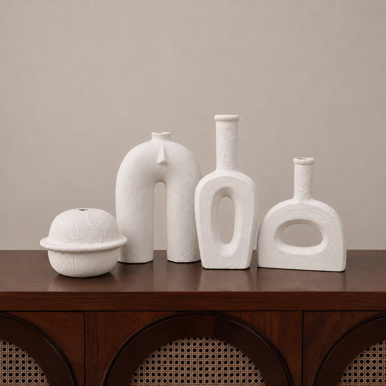 The White Edit (Set of 11 Vases)