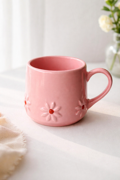 Blush Daisy Love Mug