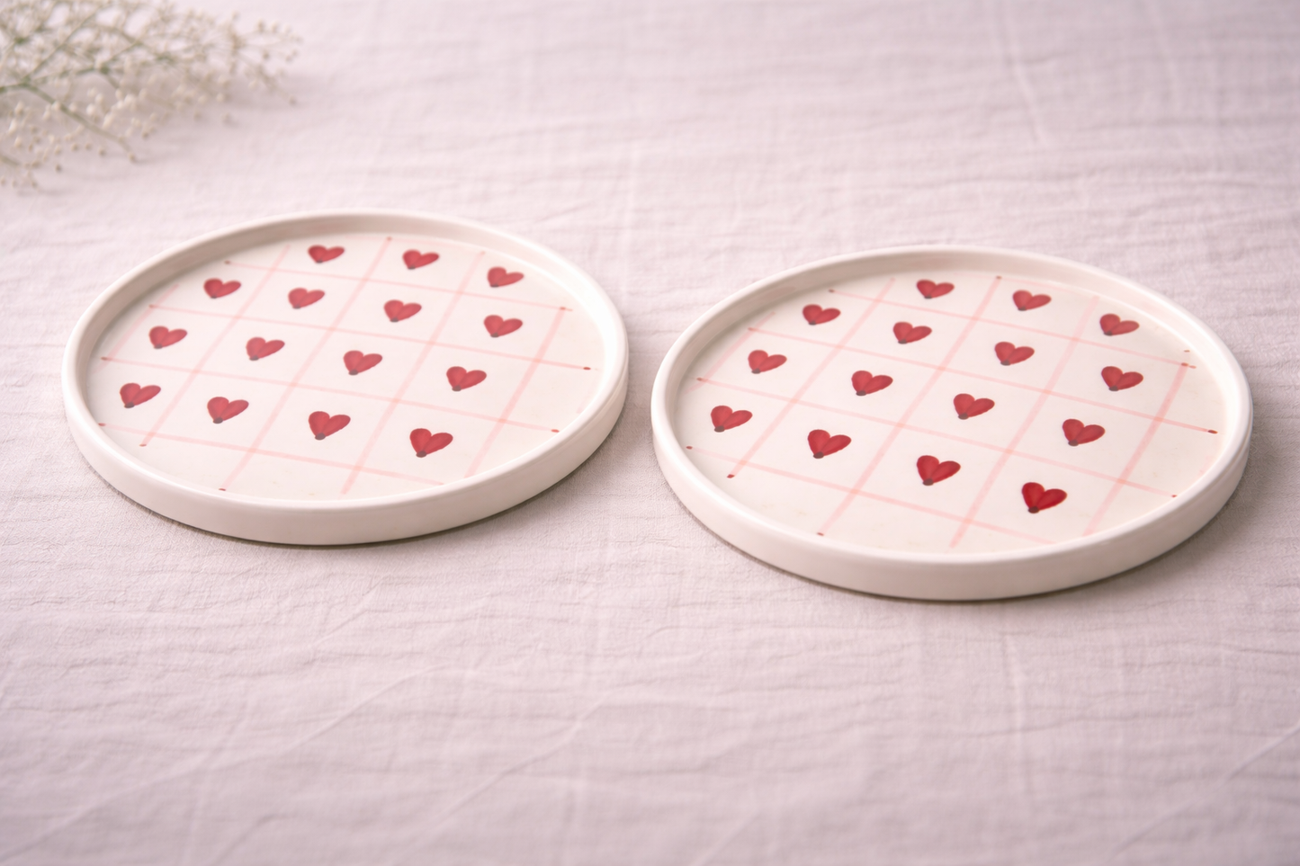 Love Grid Flat Plate