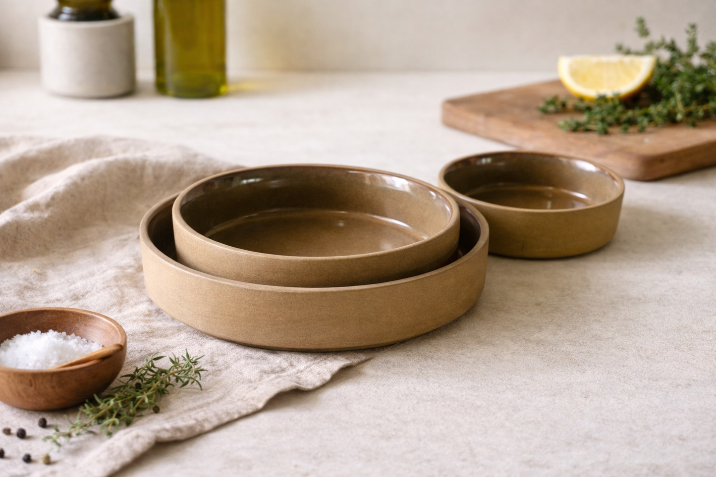 Earth & Ember Nesting Bowl Set (Set of 3)