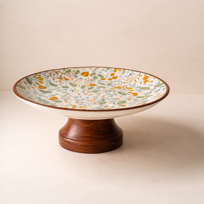 Moutarde Florale Cake Stand