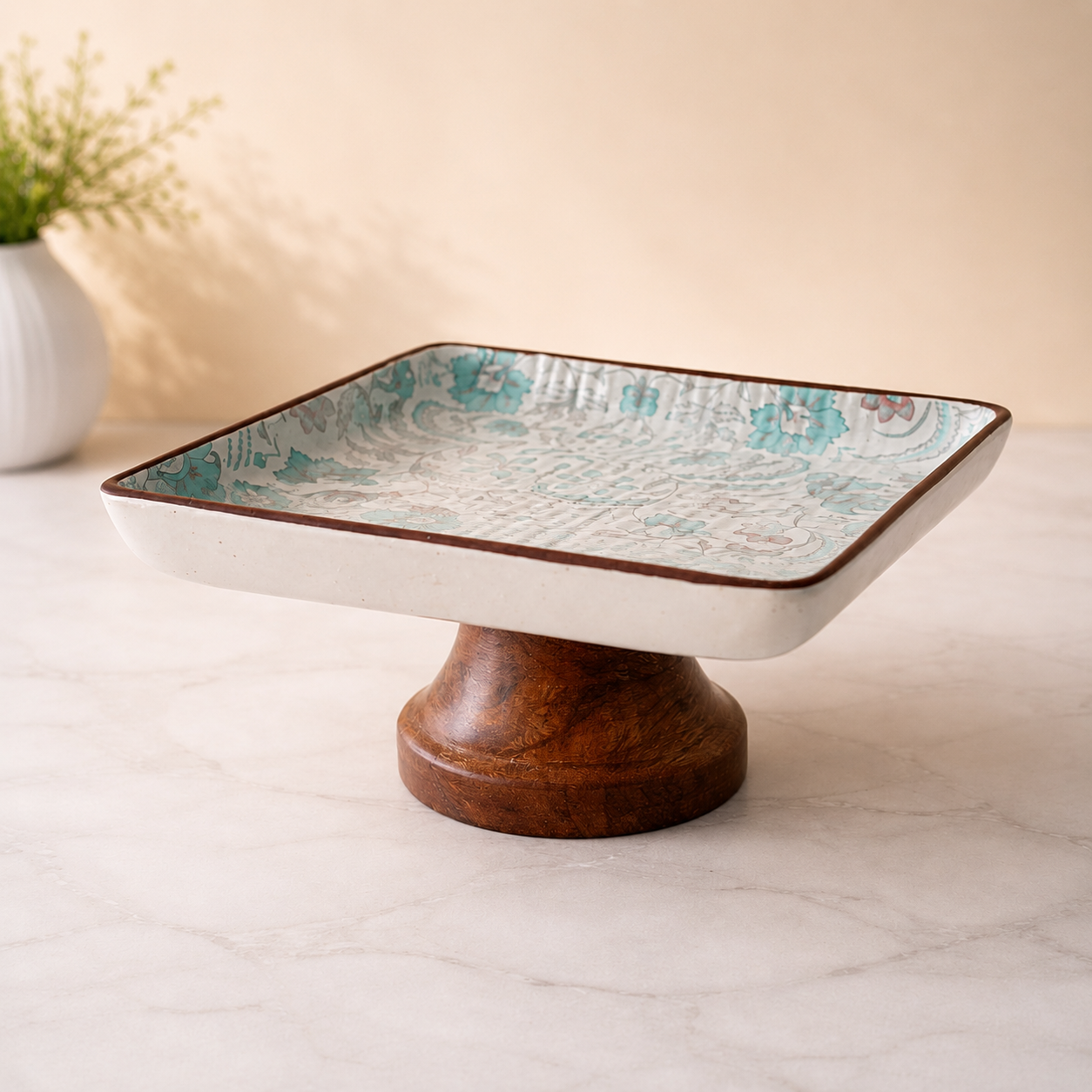 Jardin Square Cake Stand
