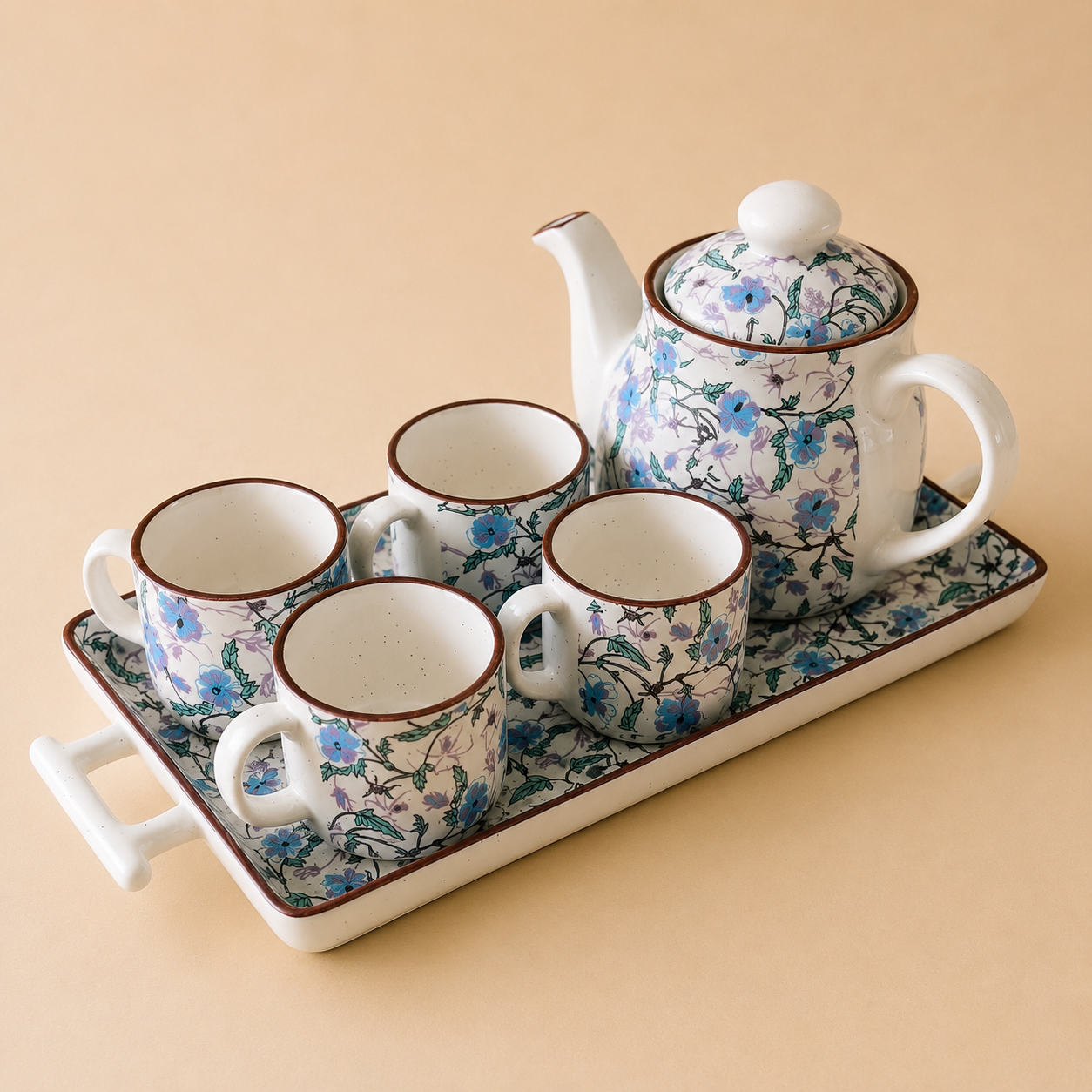 The Fleur Étoile Tea Set