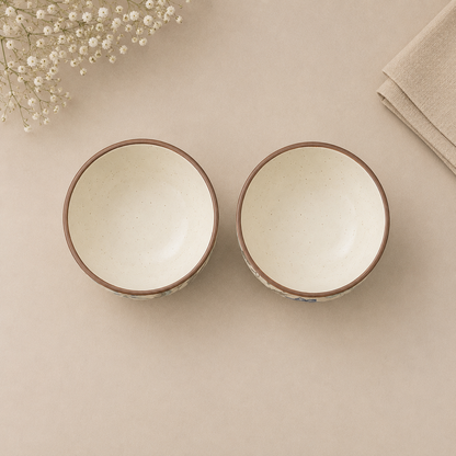 Bleu Florale Sweet Bowls – Set of 2