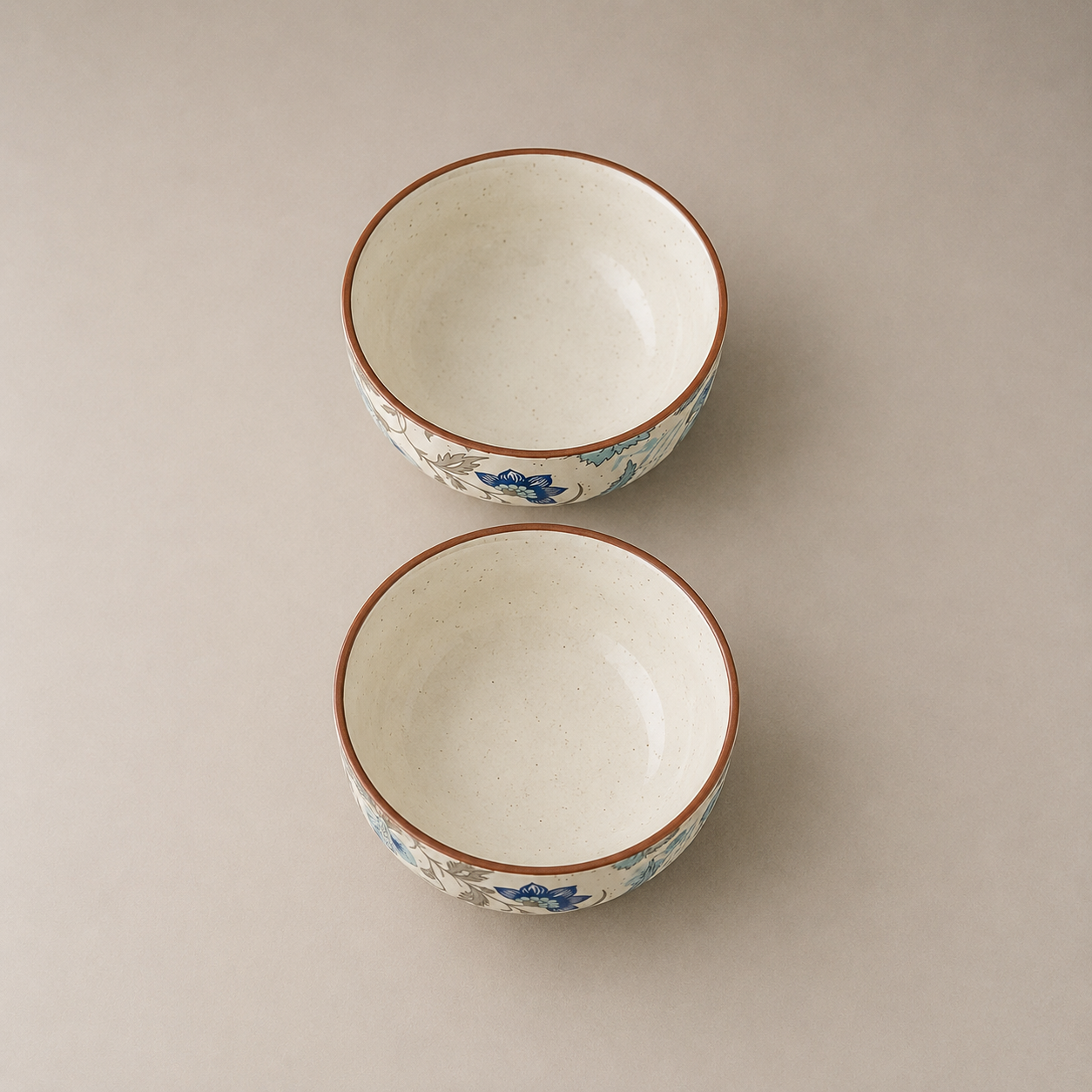 Bleu Florale Sweet Bowls – Set of 2