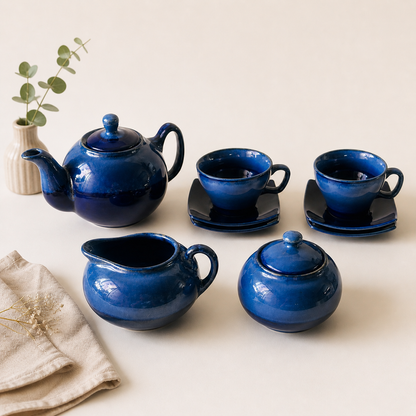 Midnight Azure™ Signature Tea Set (7-Piece Collection)