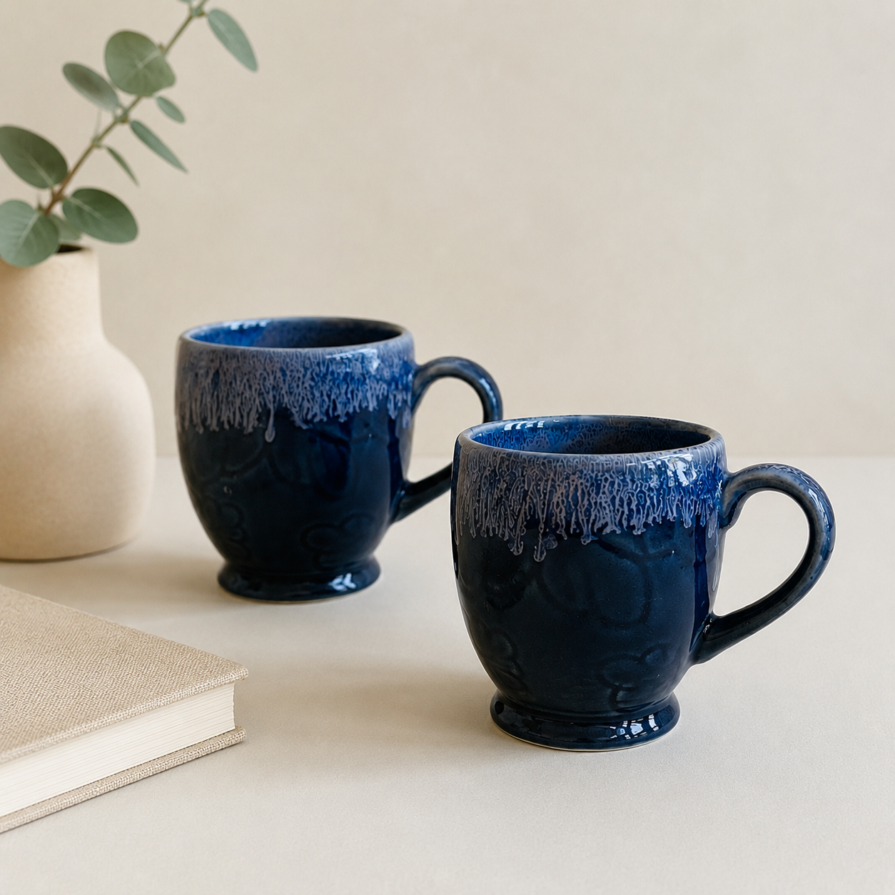 Midnight Bleu Cascade Mugs