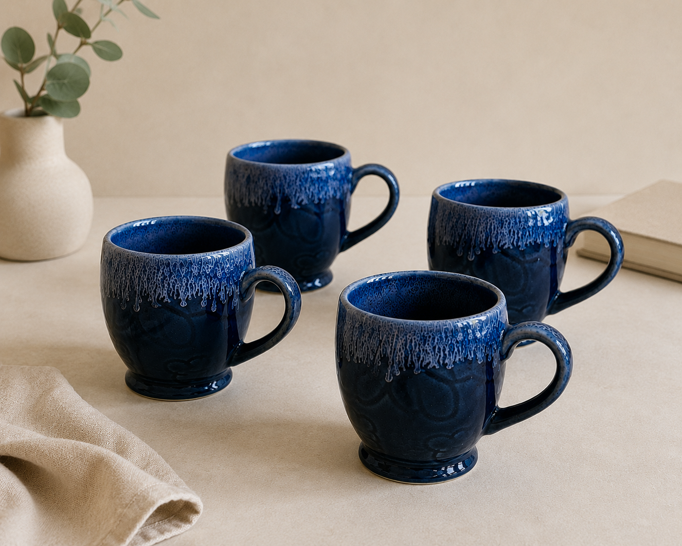 Midnight Bleu Cascade Mugs