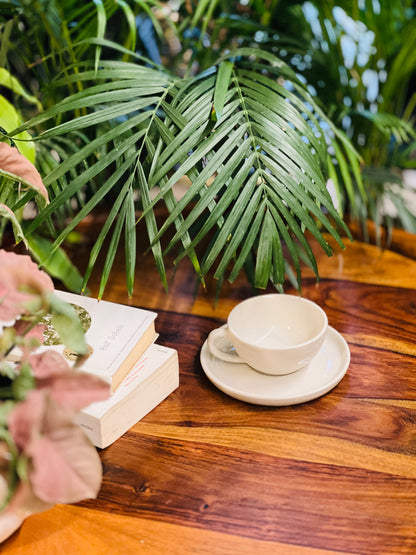 The Blanche Cappucino Cup & Saucer Set (240ml)