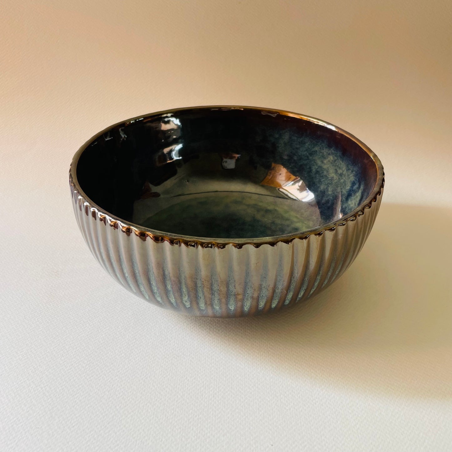 Mediterranean Moonlight Serving Bowl