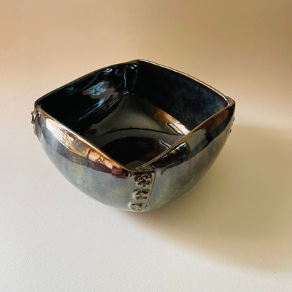 Tuscan Twilight Button Bowl