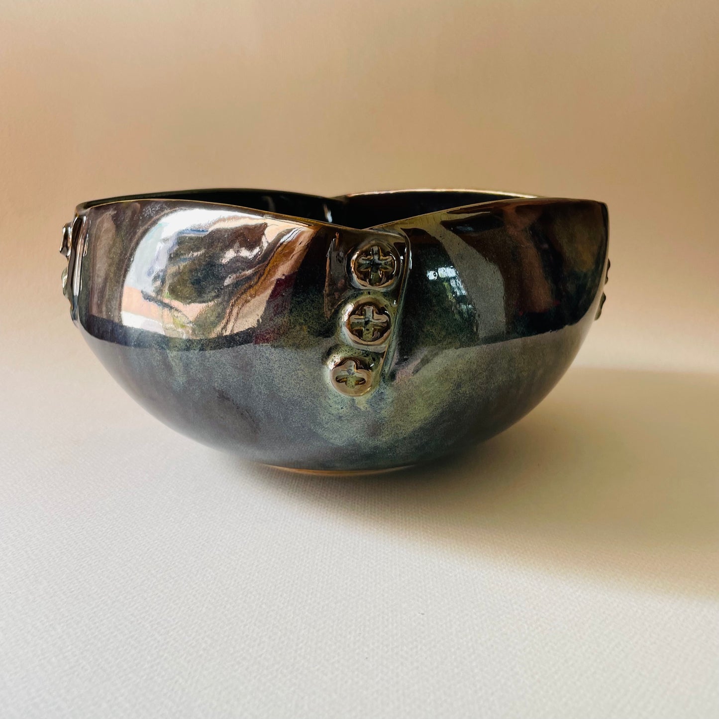 Tuscan Twilight Button Bowl