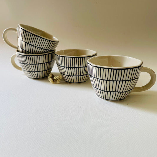 The Black Striped Cup