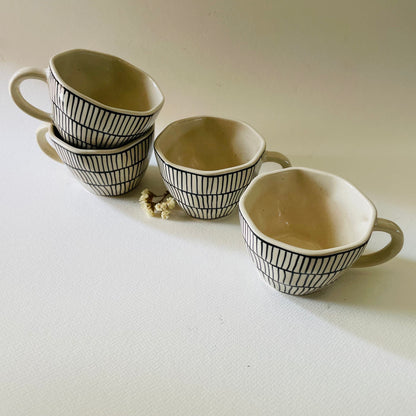 The Black Striped Cup