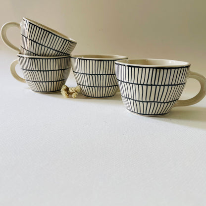 The Black Striped Cup