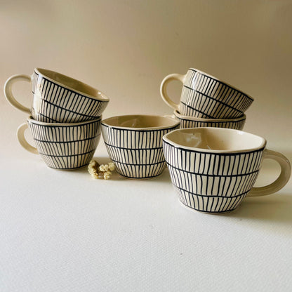 The Black Striped Cup