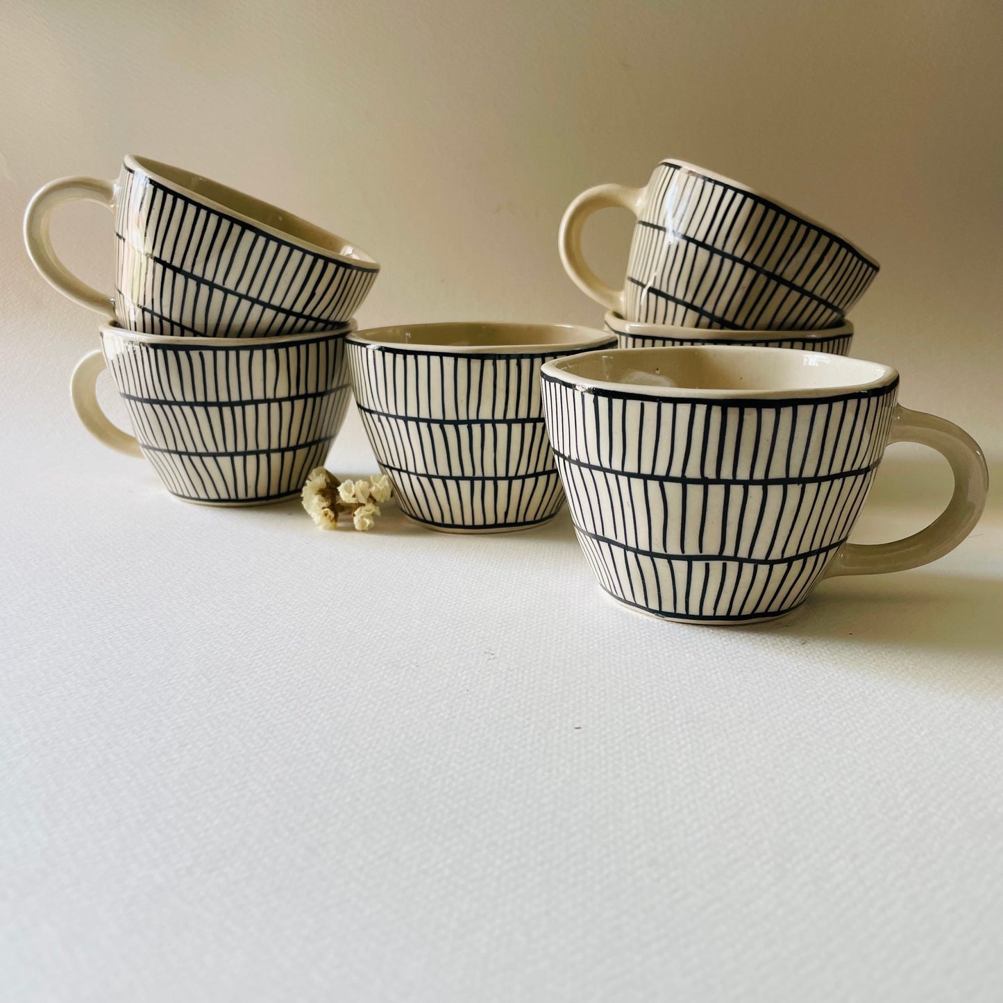 The Black Striped Cup