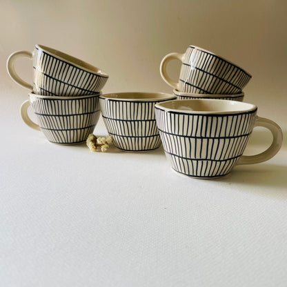 The Black Striped Cup