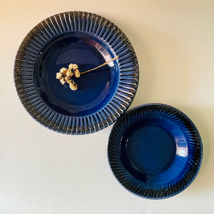 The Deep Bleu Junior & Senior Pasta Plates (Set of 4)