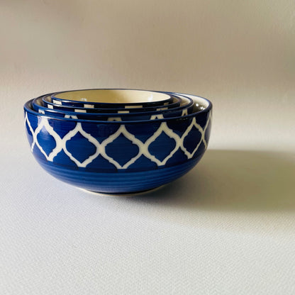 Bleu Bowl Set (Set of 4)