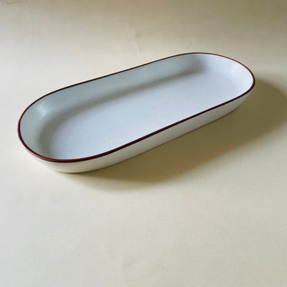 Crema Grounded Platter