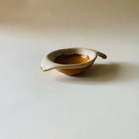 Artisan Mustard Dip Bowl