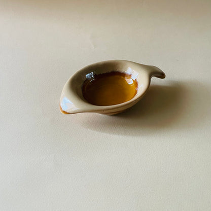 Artisan Mustard Dip Bowl