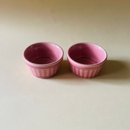 Blush Mini Dip Bowls – Set of 2