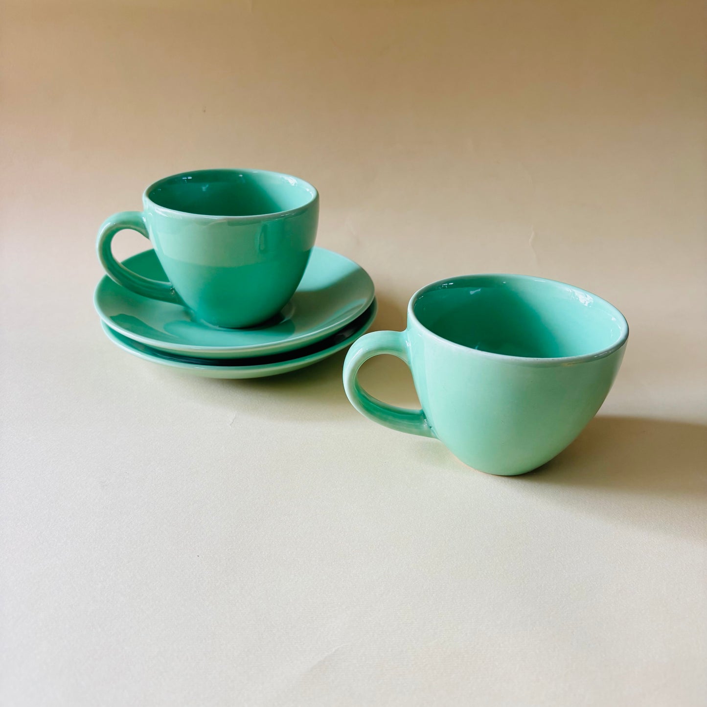 Aqua Serenity Cup & Saucer Set (180 ml)