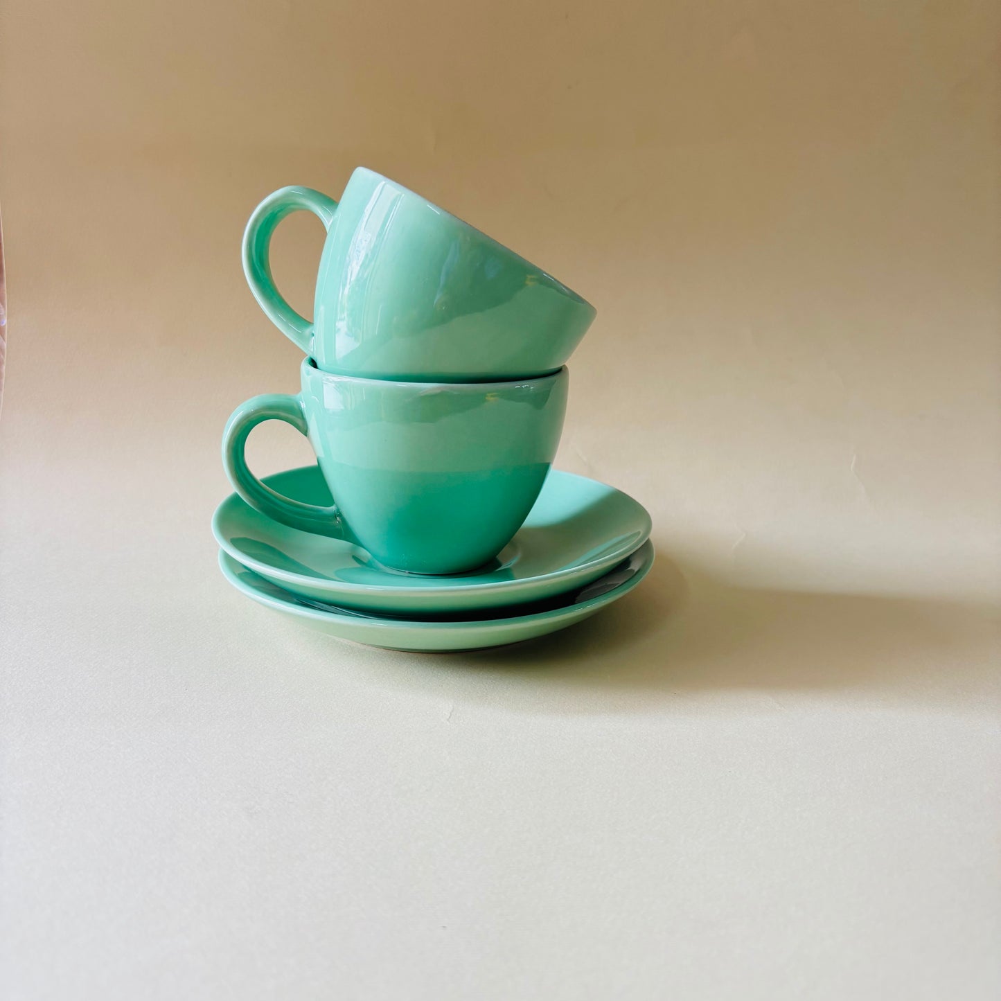 Aqua Serenity Cup & Saucer Set (180 ml)