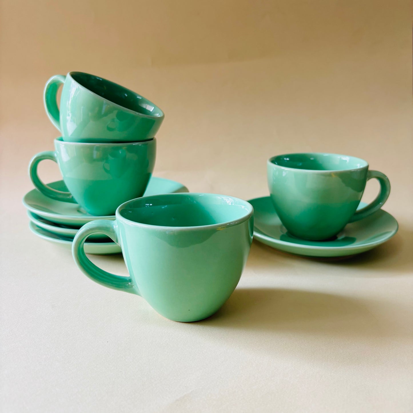 Aqua Serenity Cup & Saucer Set (180 ml)
