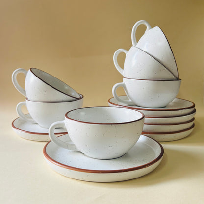The Marbella Cappucino Cup & Saucer Set