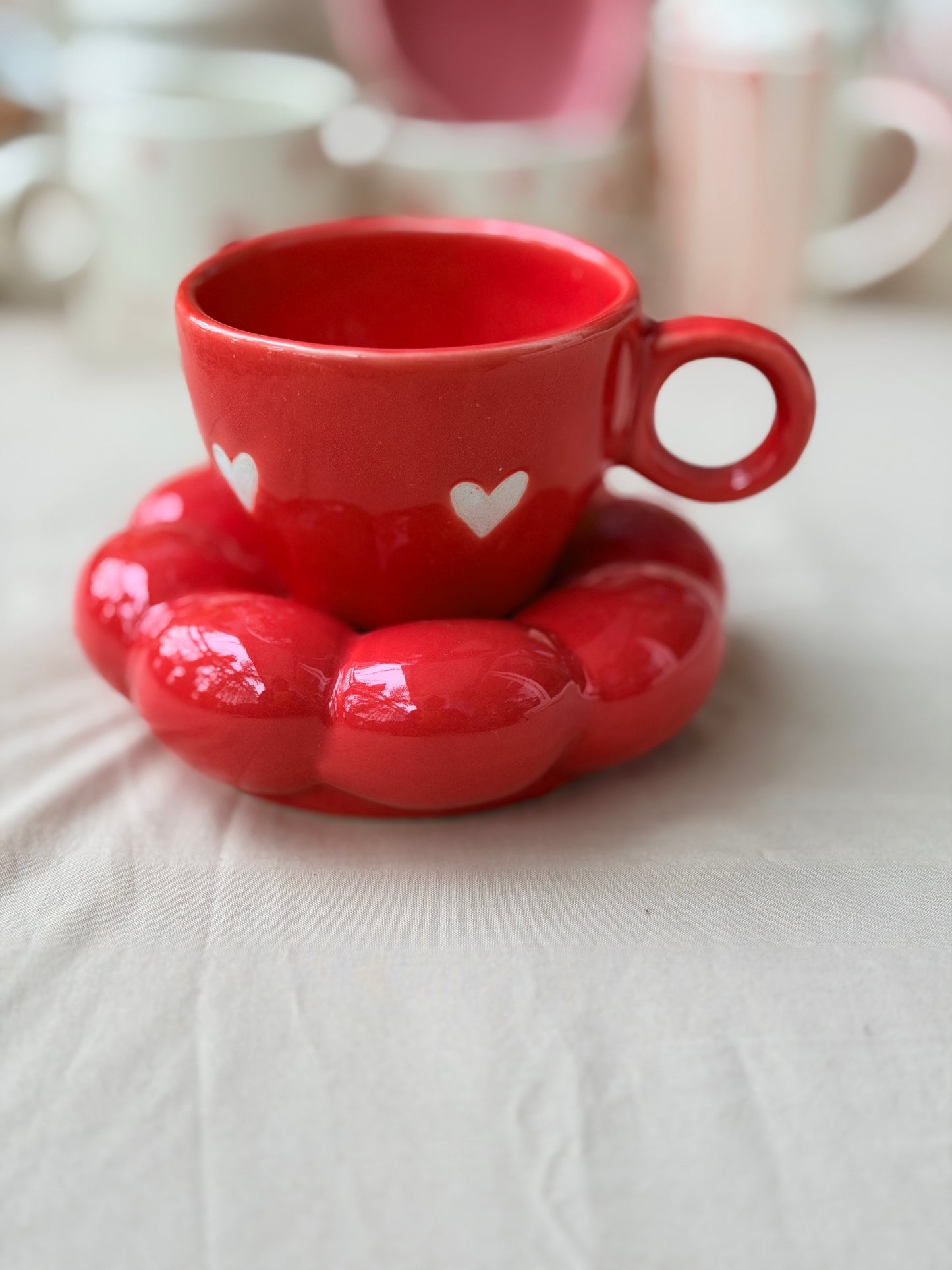 Love Bloom Mug & Saucer Set