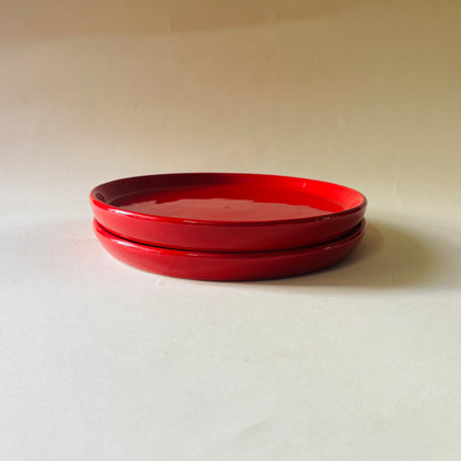 Rojo Sangre Snack Plates