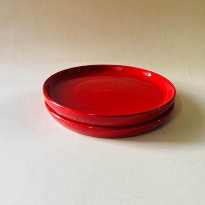 Rojo Sangre Snack Plates
