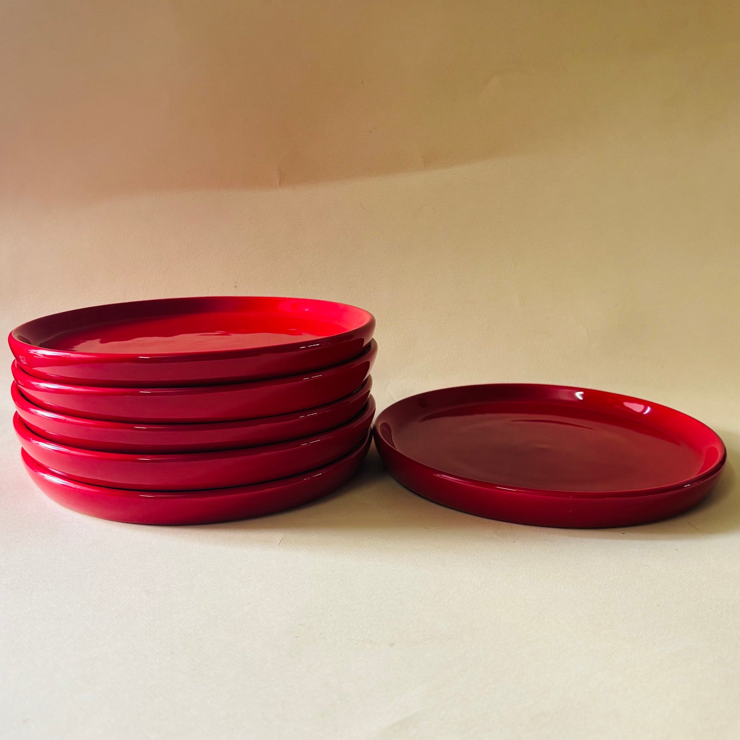 Rojo Sangre Snack Plates
