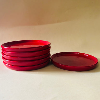Rojo Sangre Snack Plates