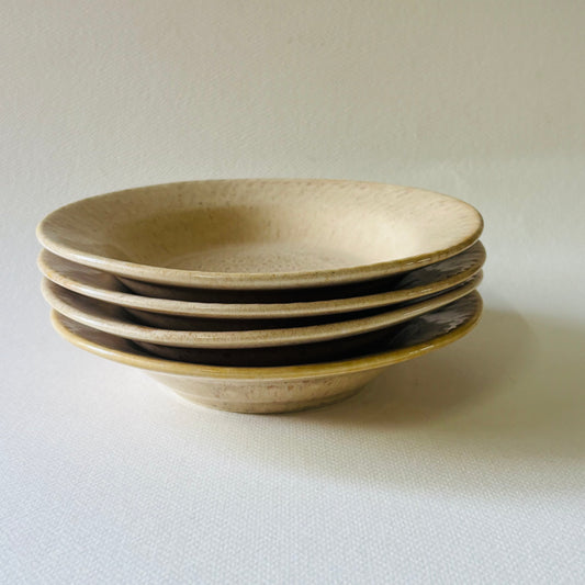 Moutarde Pasta Plate- 7 Inches (Pack of 4)
