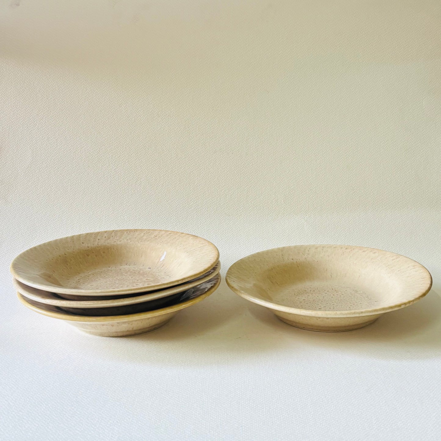 Moutarde Pasta Plate- 7 Inches (Pack of 4)