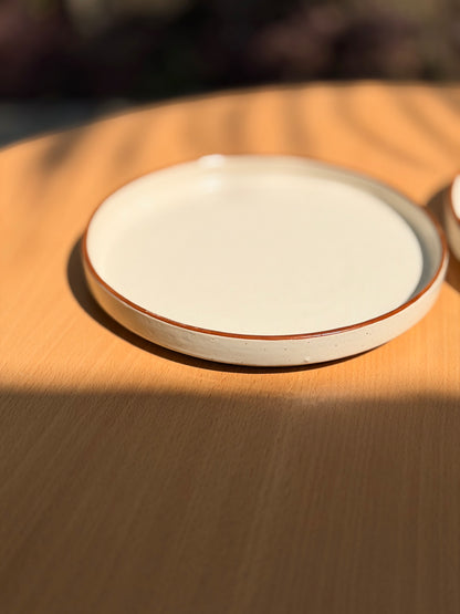Crema Flat Plate Plain  –10 Inch